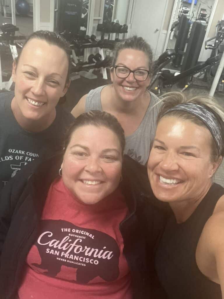 Kim and her friends