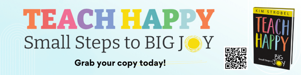 Teach Happy book banner