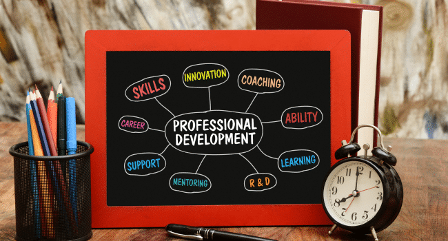 professional development banner