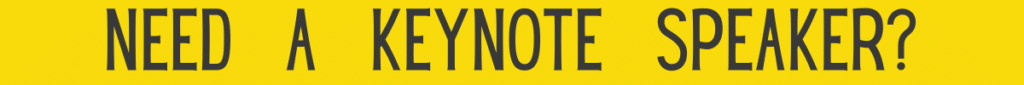 Keynote Speaker Banner