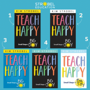 Book covers of "Teach Happy"