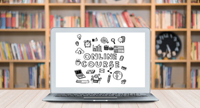 Online Course - Laptop